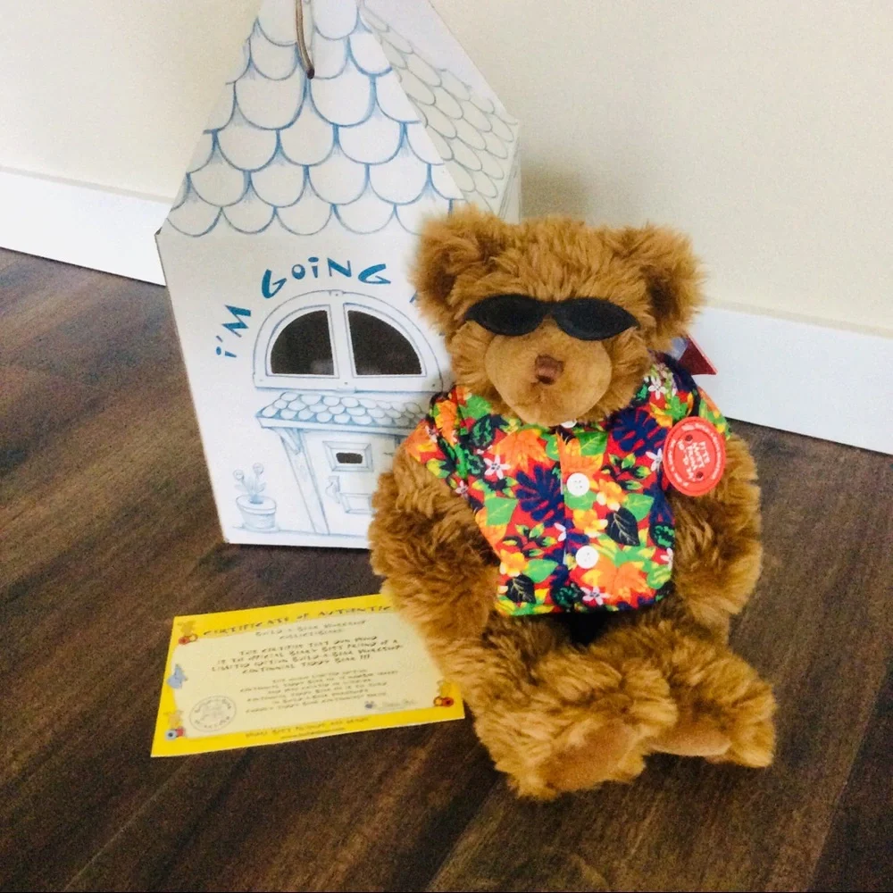 New Vintage Build A Bear Centennial Teddy Bear III Limited Edition
